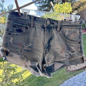 Jean shorts